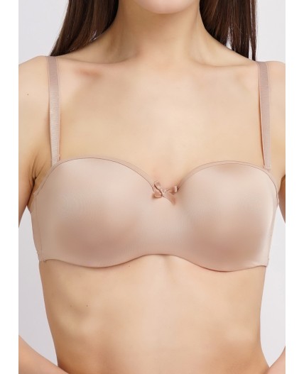 CLE LBR011pk Бюст ж.анжелика, бежевый металлик