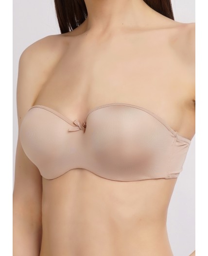 CLE LBR011pk Бюст ж.анжелика, бежевый металлик