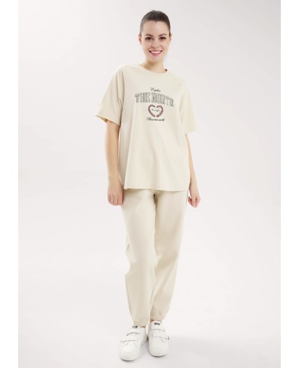 CLE LF15-100/1 Футболка жен., св.бежевый