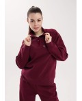 CLE LH15-100 Джемпер жен., т.бордовый