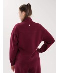 CLE LH15-100 Джемпер жен., т.бордовый