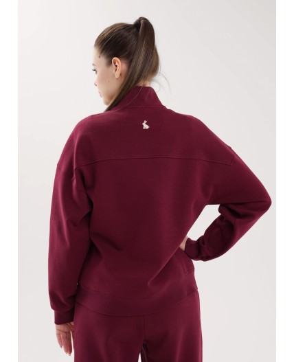 CLE LH15-100 Джемпер жен., т.бордовый