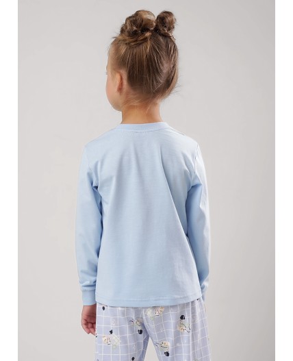 CLE Пижама дев. 903611кд_п, голубой