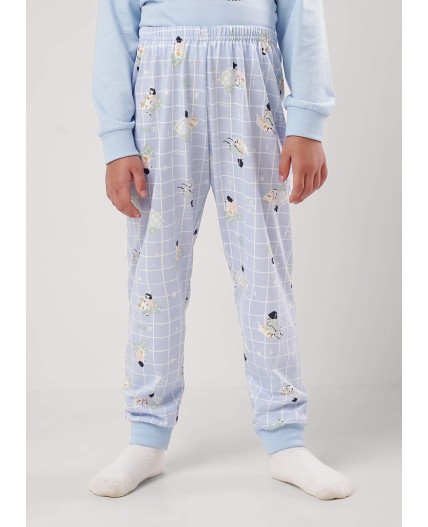 CLE Пижама дев. 903611кд_п, голубой