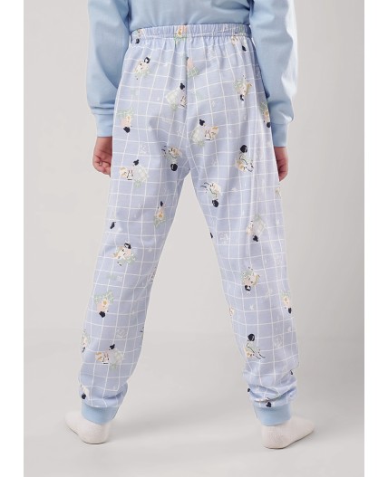 CLE Пижама дев. 903611кд_п, голубой