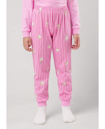 CLE Пижама дев. 903611кд_п, розовый/молочный