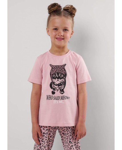 CLE Пижама дев. 909495кд_п, св.розовый