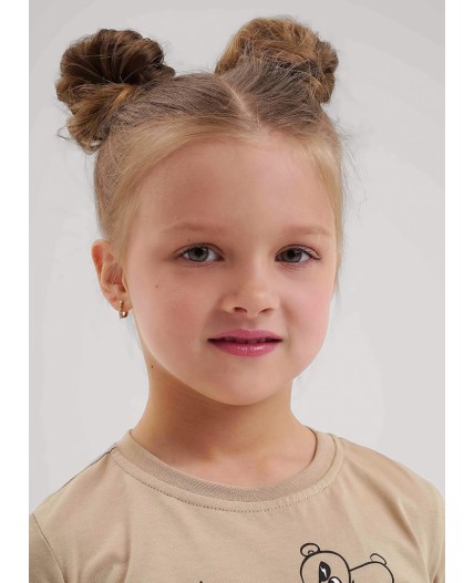 CLE Пижама дев. 909495кд_п, бежевый