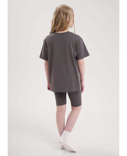 CLE Пижама дев. 909507кд_п, т.серый