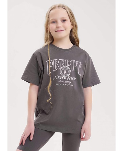 CLE Пижама дев. 909507кд_п, т.серый