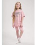 CLE Пижама дев. 909507кд_п, св.розовый