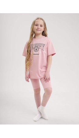 CLE Пижама дев. 909507кд_п, св.розовый