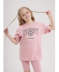 CLE Пижама дев. 909507кд_п, св.розовый