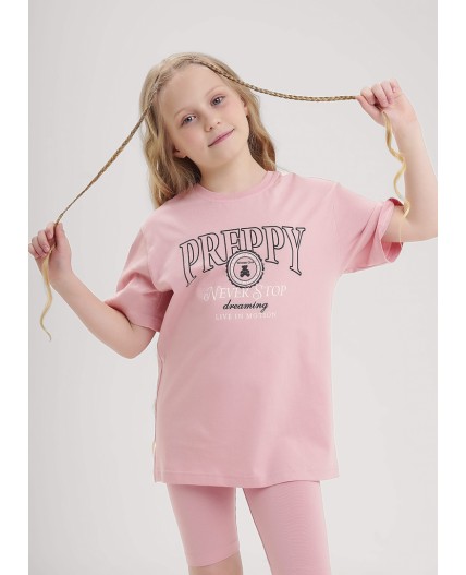CLE Пижама дев. 909507кд_п, св.розовый