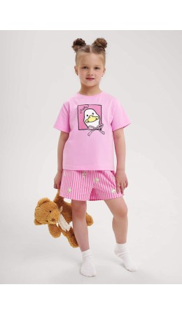 CLE Пижама дев. 909527кд_п, св.розовый