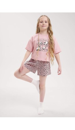 CLE Пижама дев. 909528кд_п, св.розовый