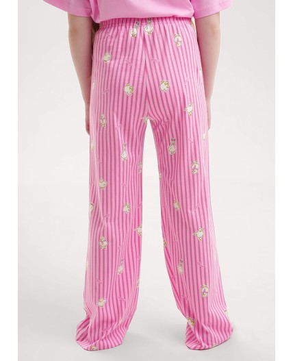 CLE Пижама дев. 909529кд_п, розовый/молочный