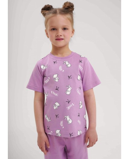 CLE Пижама дев. 909568кд_п, св.фиолетовый