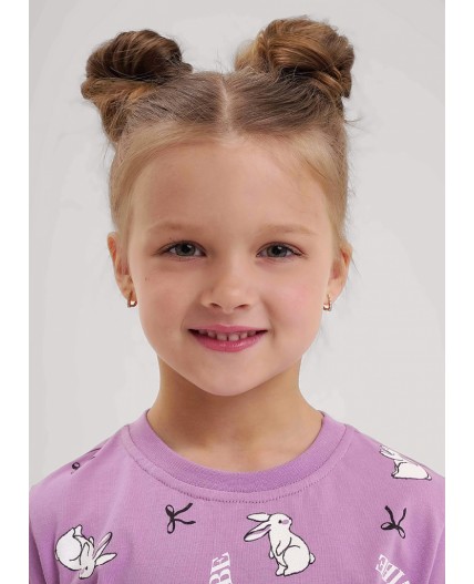 CLE Пижама дев. 909568кд_п, св.фиолетовый