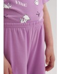 CLE Пижама дев. 909568кд_п, св.фиолетовый