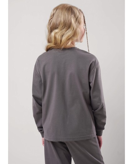 CLE Пижама дев. 909569кд_п, т.серый