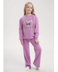 CLE Пижама дев. 909569кд_п, св.фиолетовый