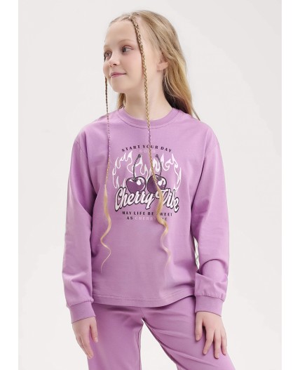 CLE Пижама дев. 909569кд_п, св.фиолетовый