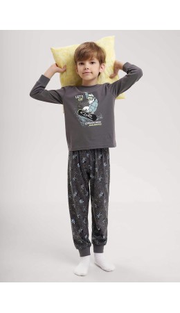 CLE Пижама мал. 909473кд_п, т.серый