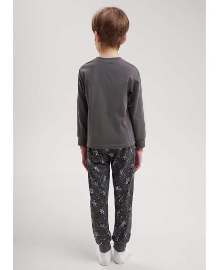 CLE Пижама мал. 909473кд_п, т.серый