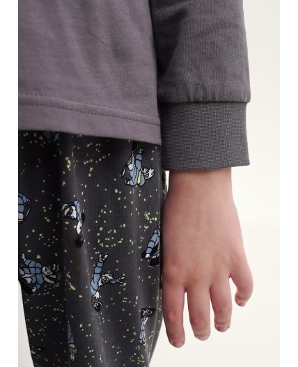 CLE Пижама мал. 909473кд_п, т.серый