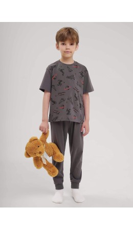 CLE Пижама мал. 909557кд_п1, т.серый