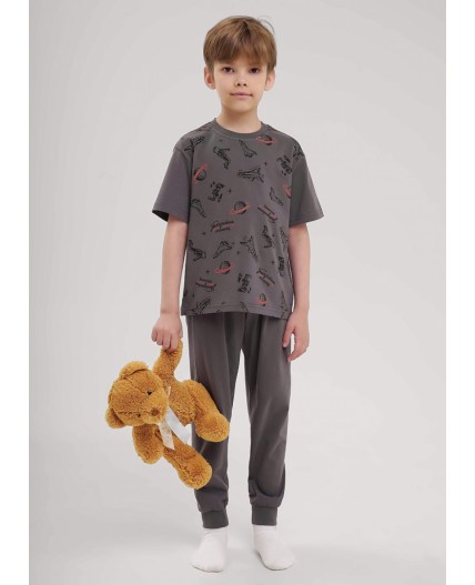 CLE Пижама мал. 909557кд_п1, т.серый