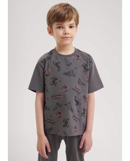 CLE Пижама мал. 909557кд_п1, т.серый