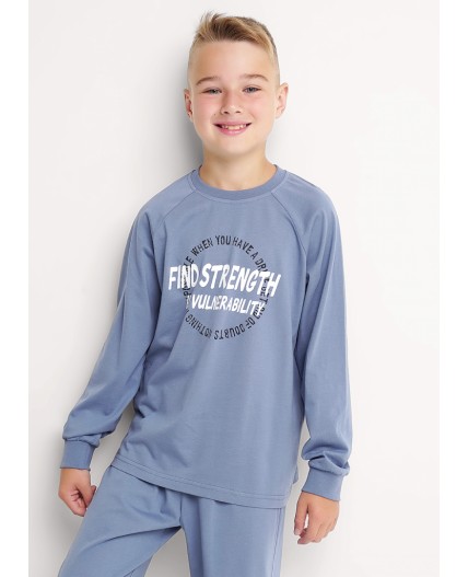 CLE Пижама мал. 909571кд_п, джинсовый