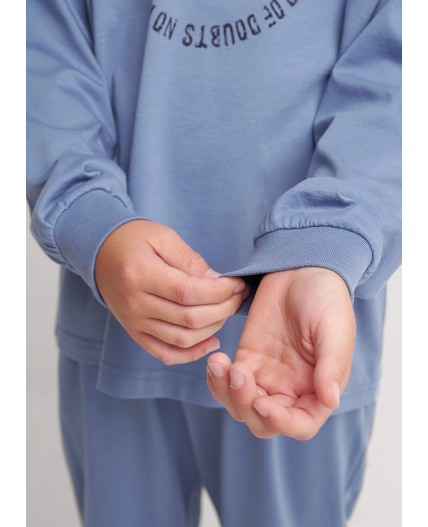 CLE Пижама мал. 909571кд_п, джинсовый