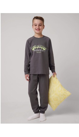 CLE Пижама мал. 909571кд_п, т.серый