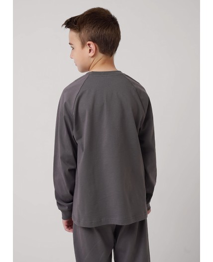 CLE Пижама мал. 909571кд_п, т.серый