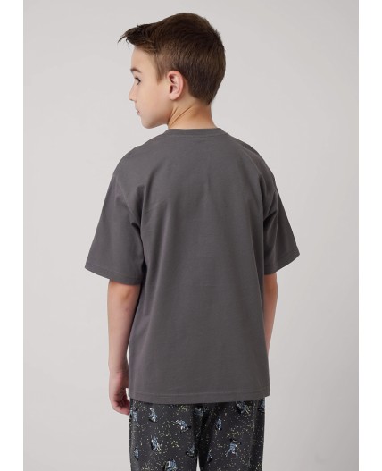 CLE Пижама мал. 909573кд_п, т.серый