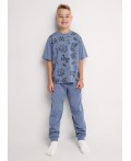 CLE Пижама мал. 909573кд_п1, джинсовый