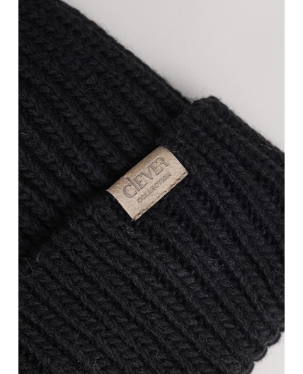 CLE Шапка 453929ап флис, чёрный