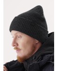 CLE Шапка 454156аш, меланж т.серый