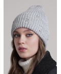 CLE Шапка 454379ап, меланж св.серый