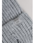 CLE Шапка 454379ап, меланж св.серый