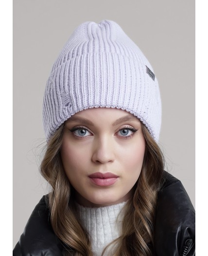 CLE Шапка 454392ап флис, св.сиреневый