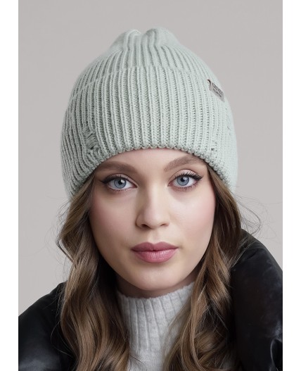 CLE Шапка 454392ап флис, св.зелёный