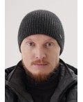 CLE Шапка 454423аш, меланж т.серый