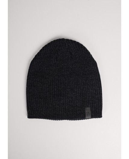 CLE Шапка 454451аш, меланж т.серый