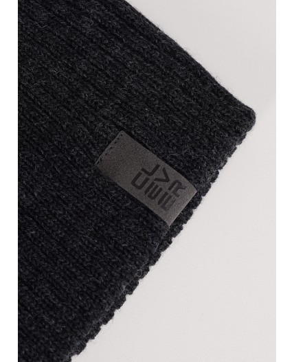 CLE Шапка 454451аш, меланж т.серый