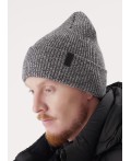 CLE Шапка 454515вн, меланж серый/чёрный