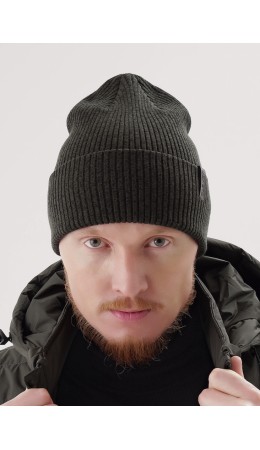 CLE Шапка 454515вн, т.хаки/чёрный